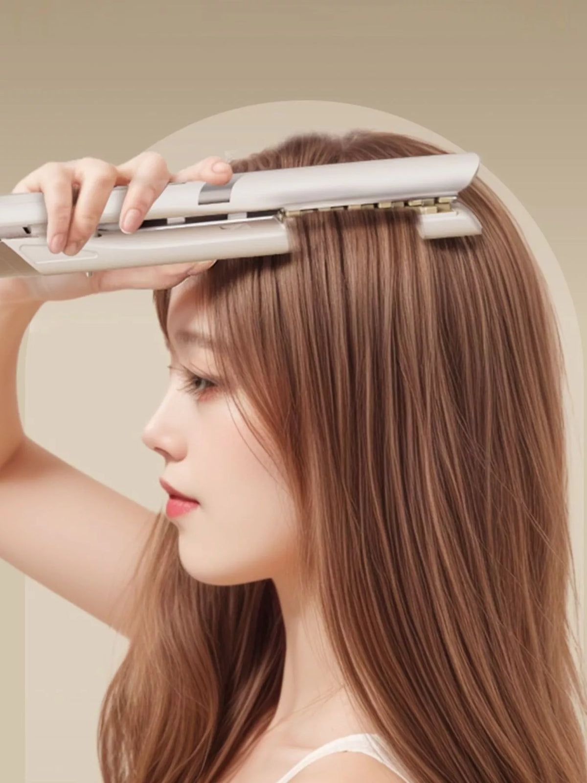 Black curling iron