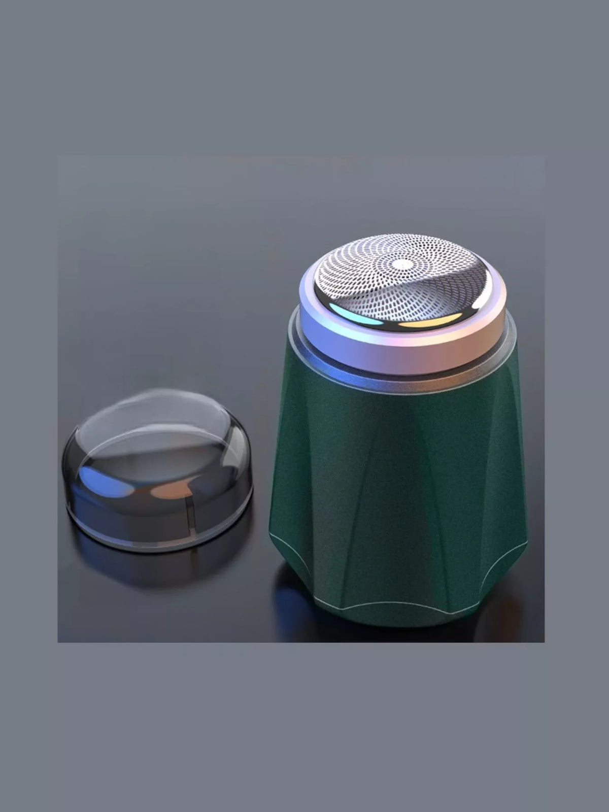 Compact shaver size view