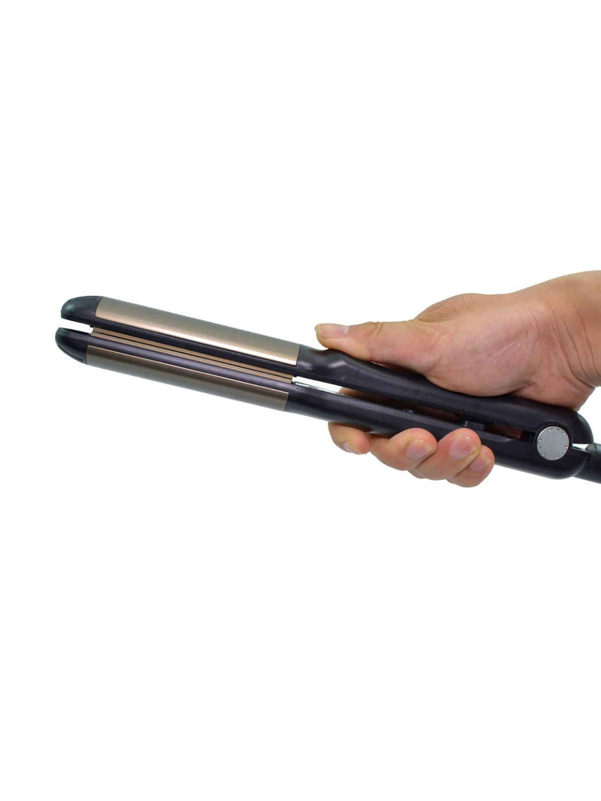 Hair straightener tip detail