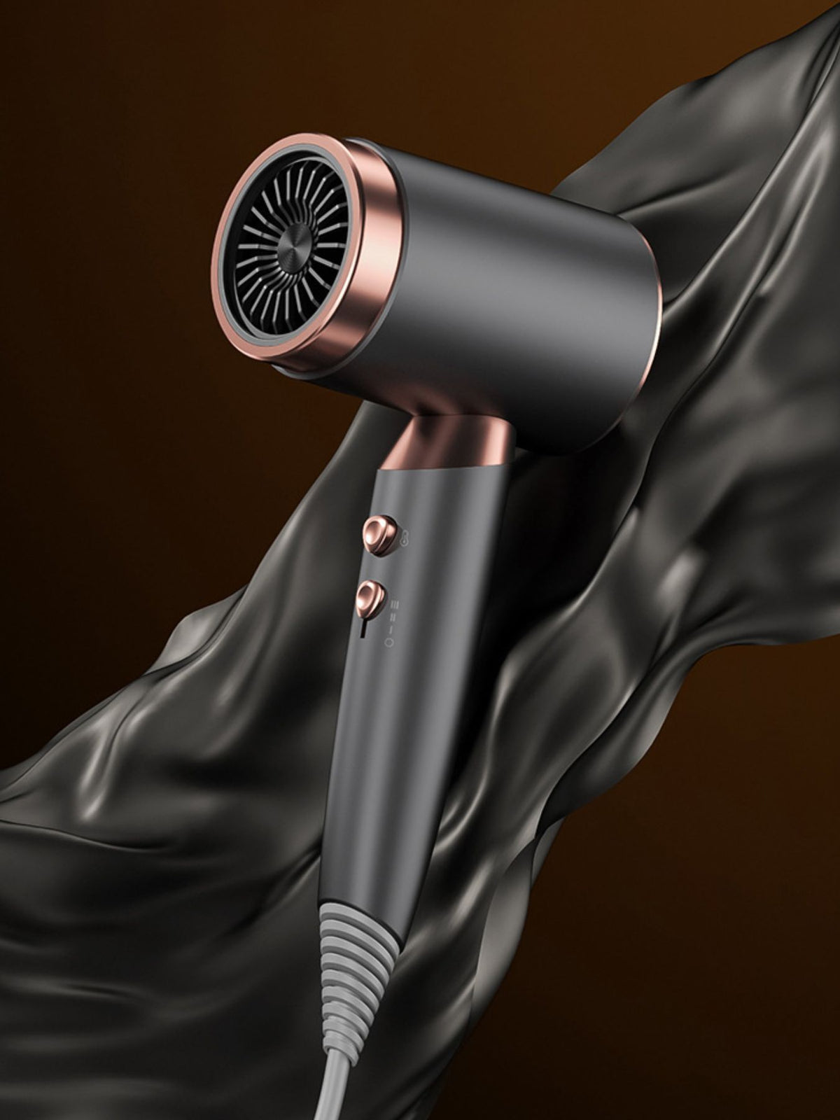 Hair dryer air outlet grille
