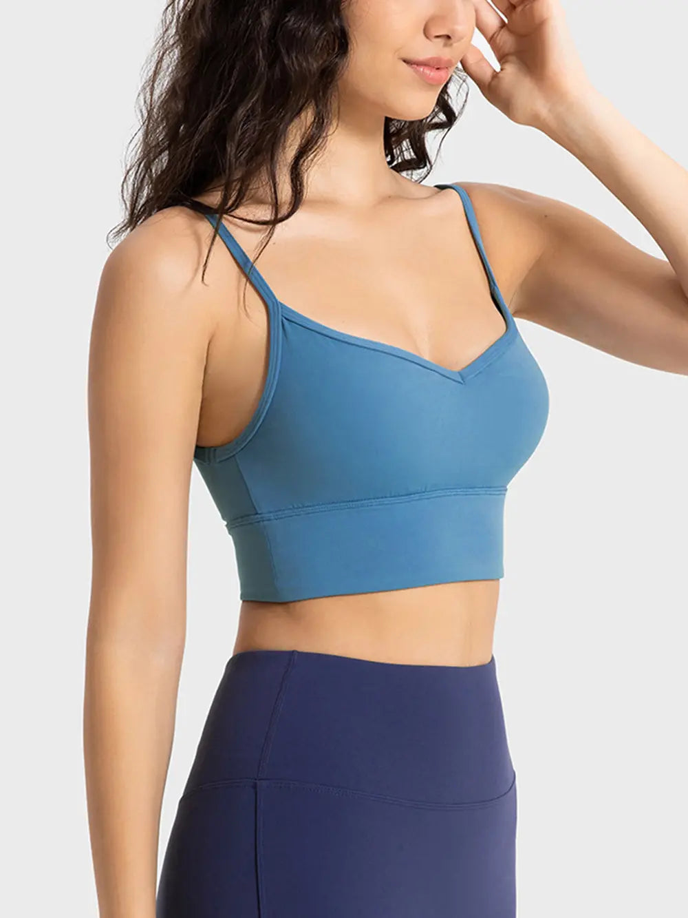Millennia Spaghetti Strap Sport Bra - Fashorio