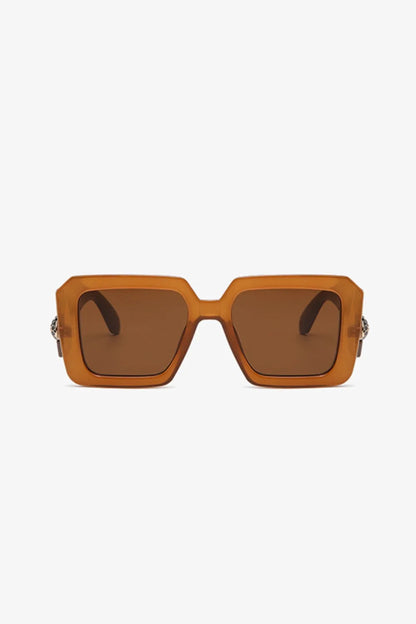 Polycarbonate Frame Square Sunglasses - Fashorio