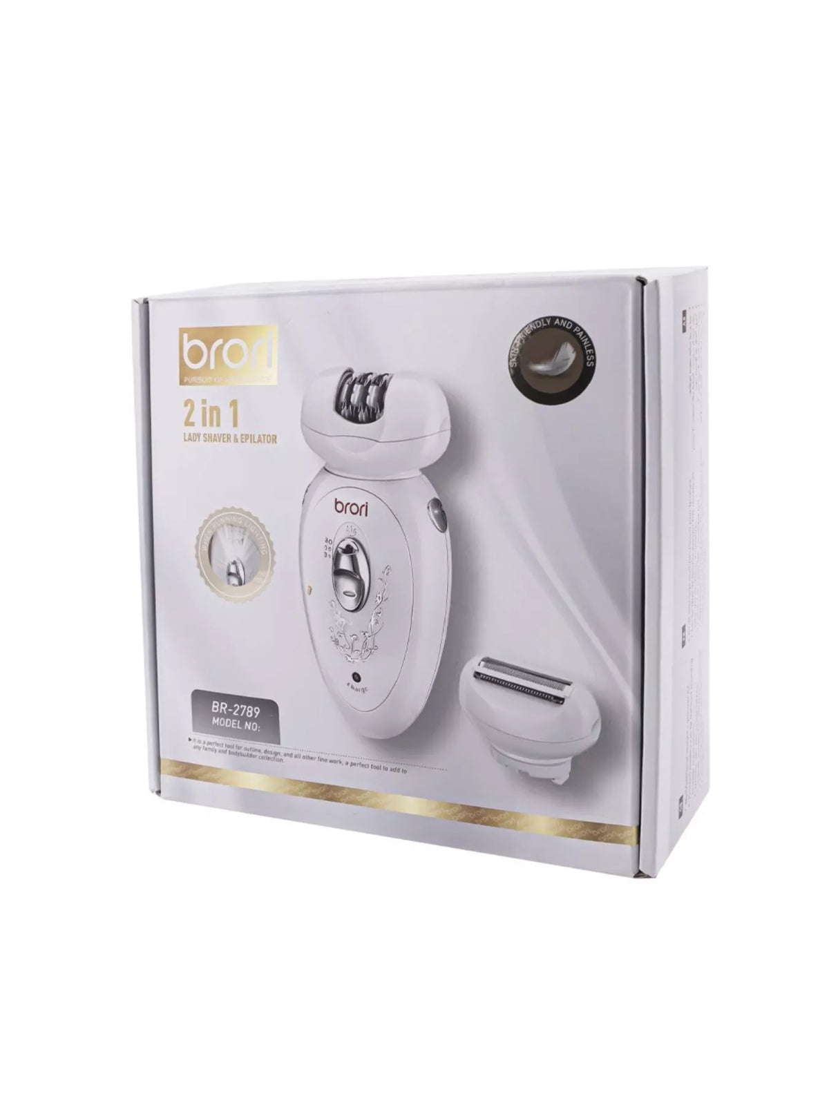 Epilator with charging cable