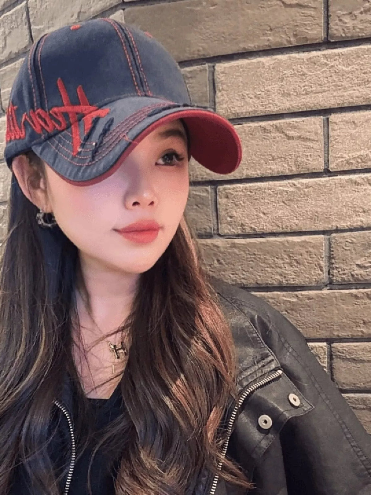 Structured baseball cap shown from the side