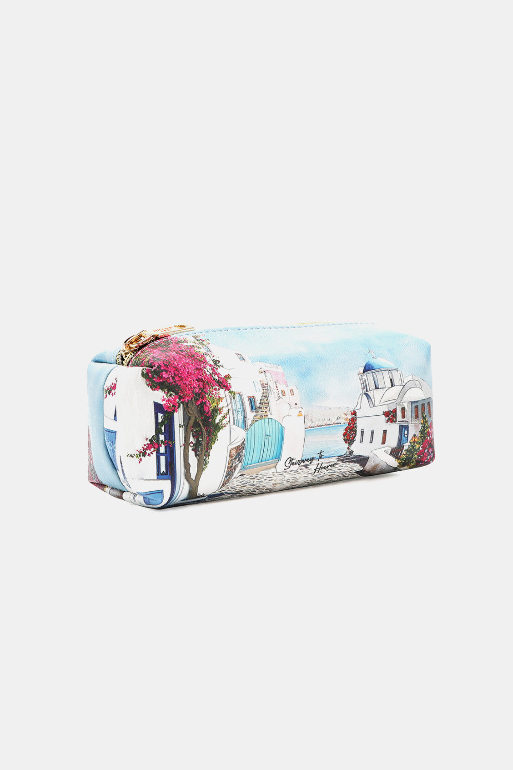 Nicole Lee USA Printed Handbag with Three Pouches - Fashorio