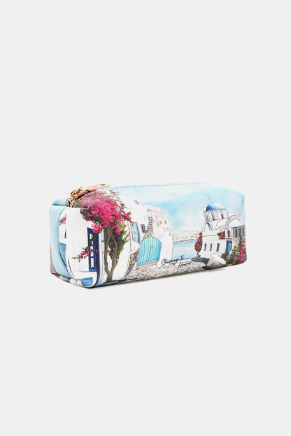 Nicole Lee USA Printed Handbag with Three Pouches - Fashorio