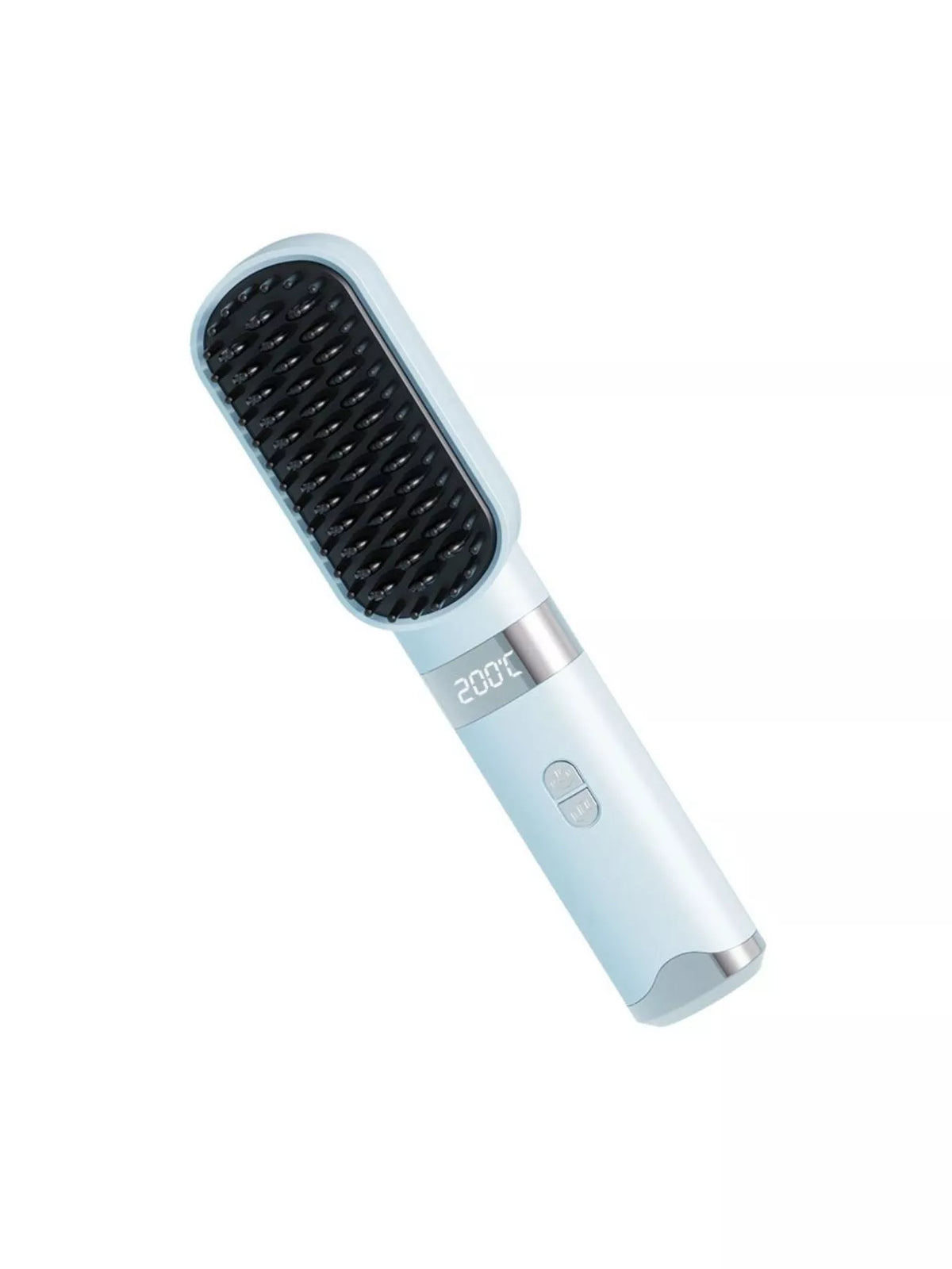 Straightening comb with charging cable