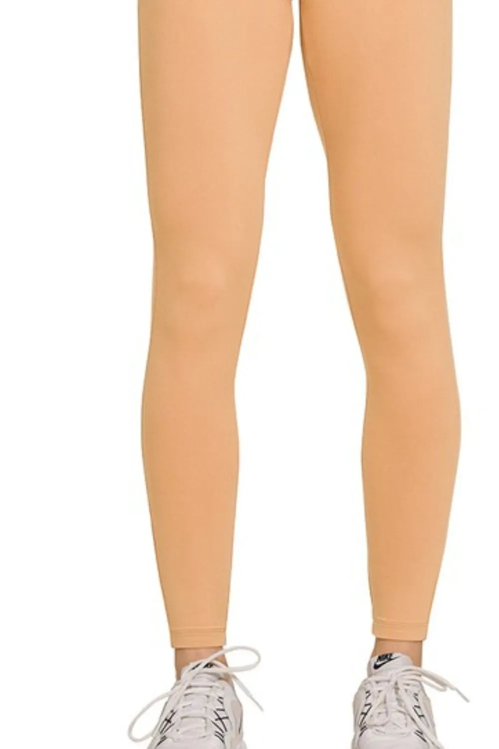 Zenana Microfiber Waistband Leggings - Fashorio