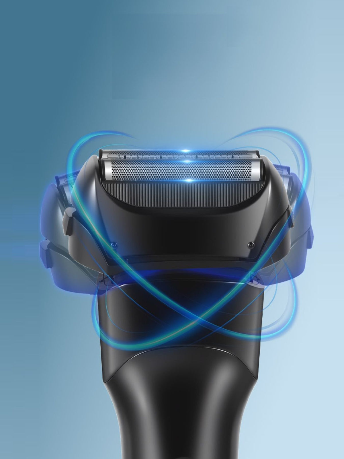 LED display shaver charging base