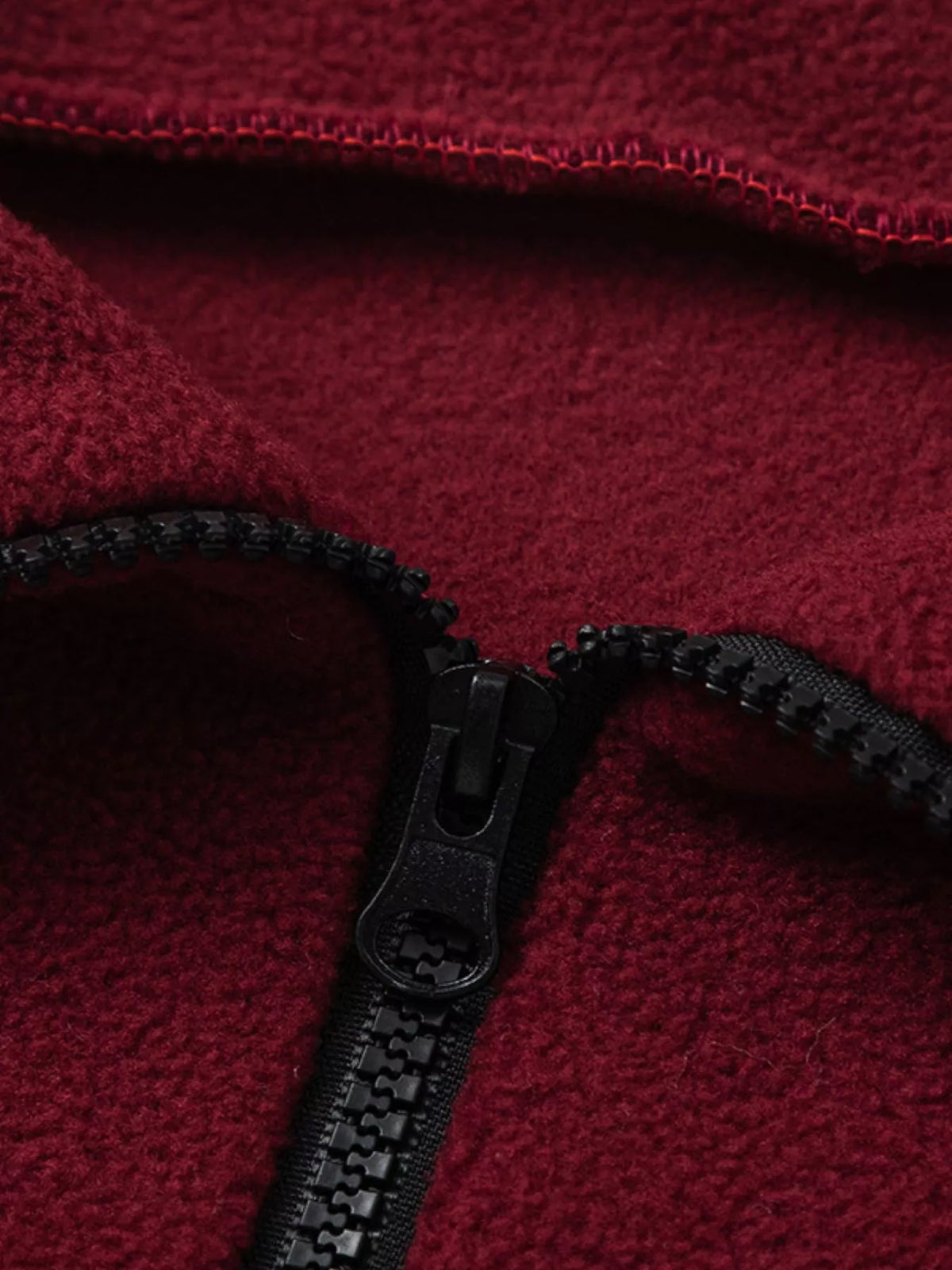 Quarter zip set back view