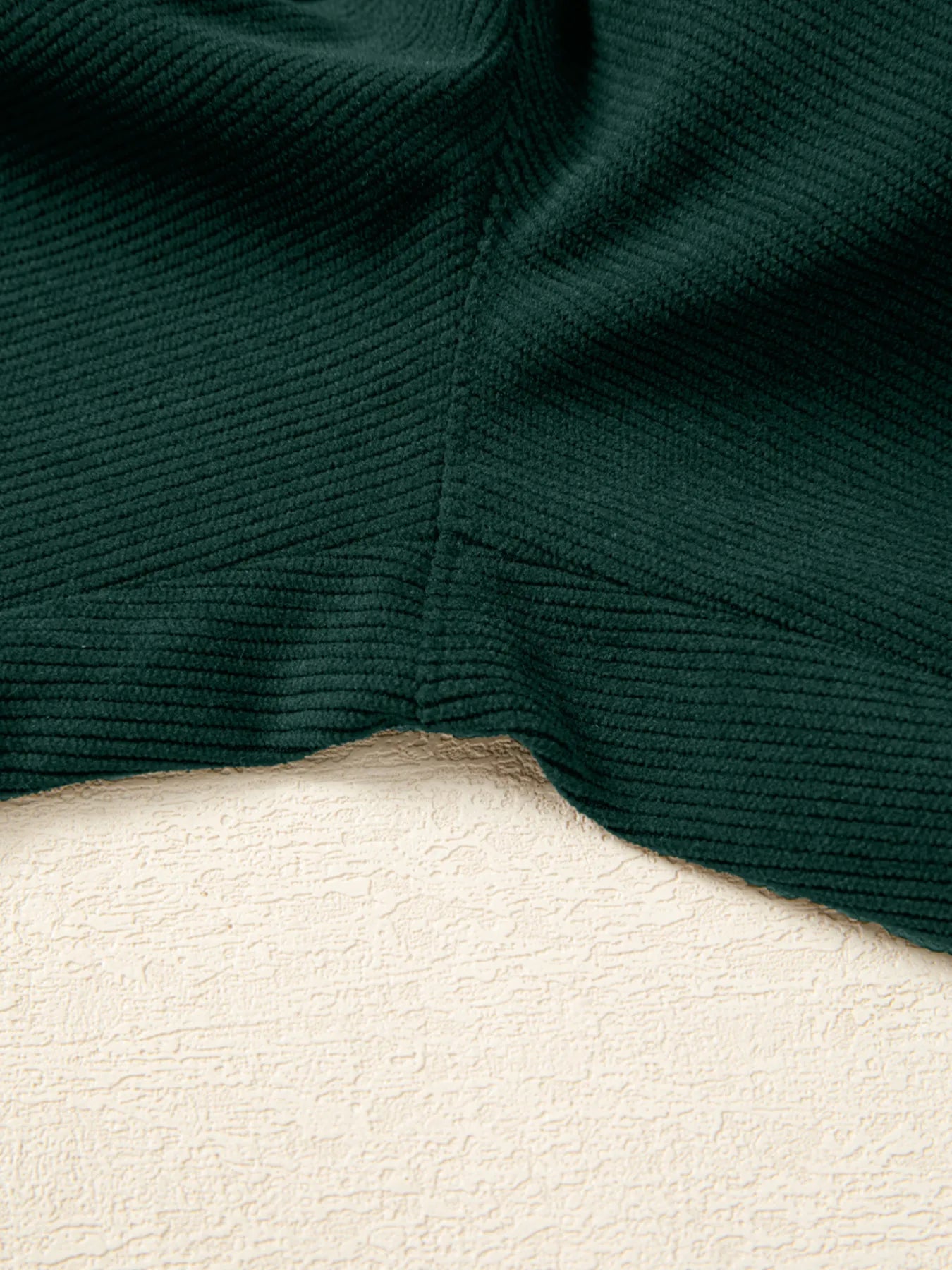 Corduroy V Neck Patched Pocket Sleeveless Jumpsuit - Fashorio