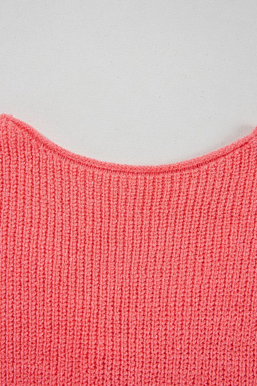 Double Tie V Neck Sweater Vest - Fashorio