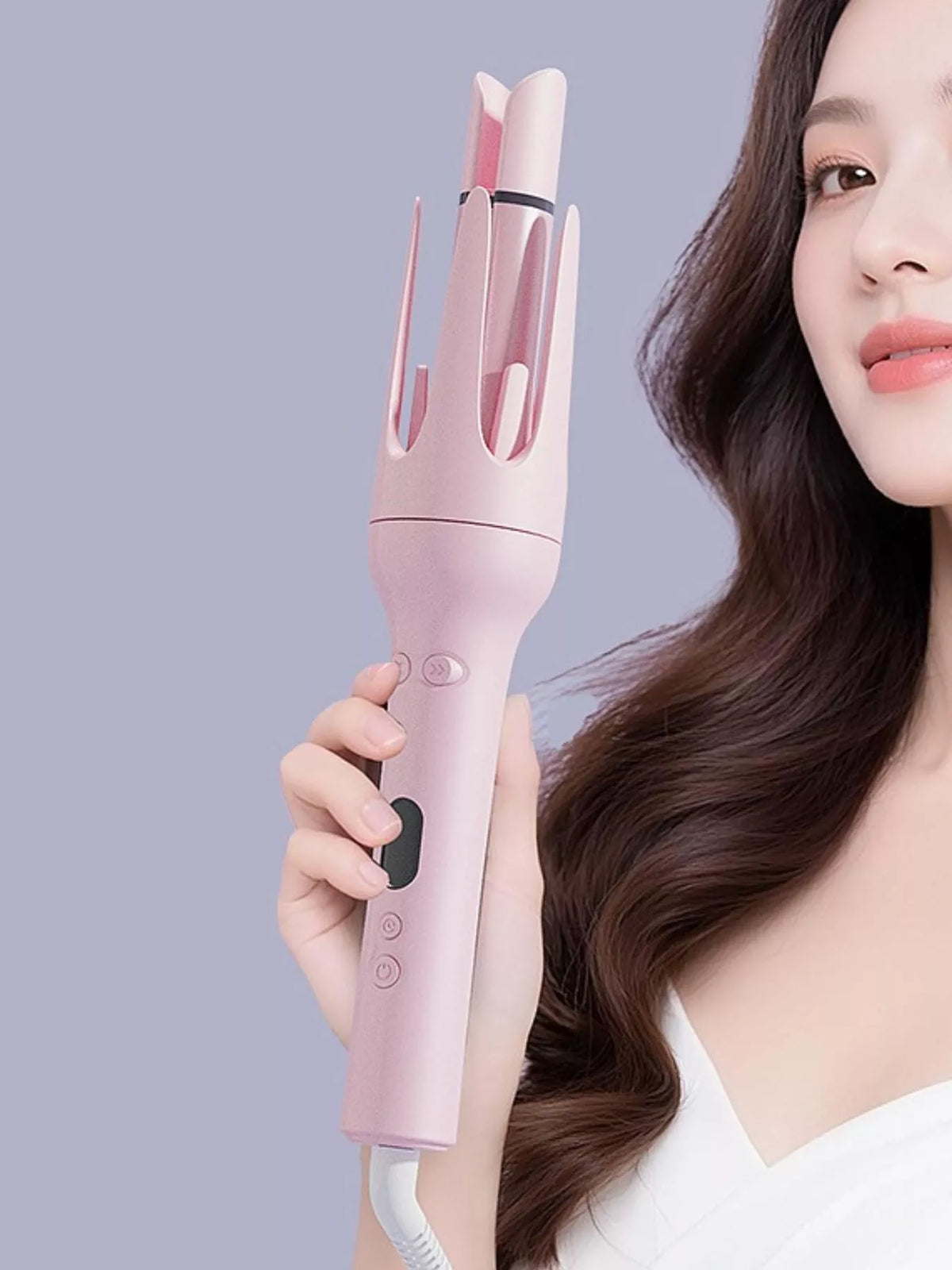 Curling iron with included accessories