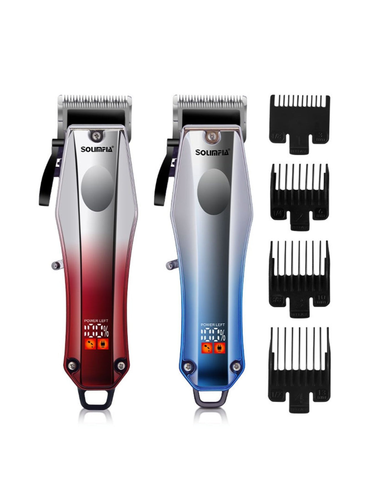 Electric hair clipper front view