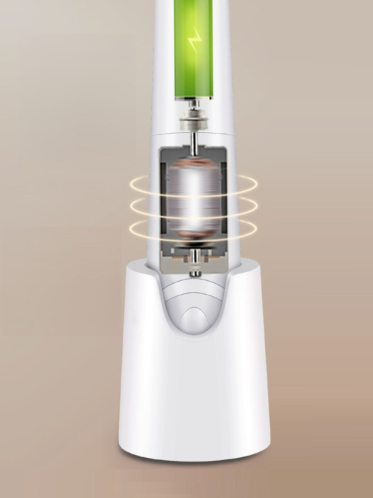 Manicure tool charging port