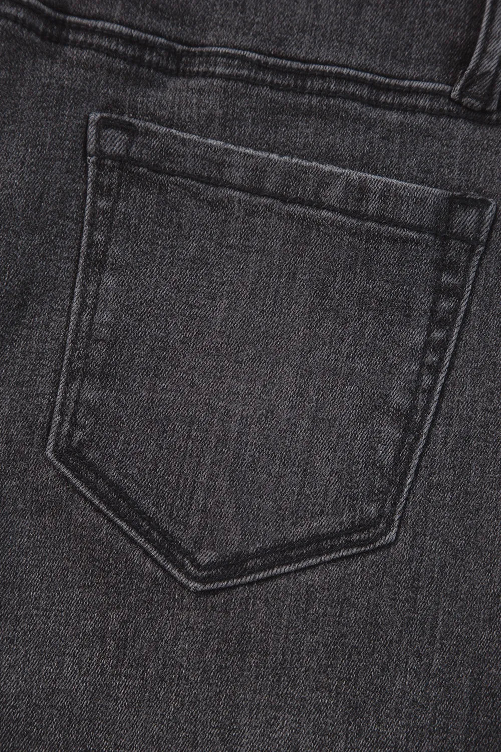 High Waisted Vintage Wash Wide Leg Jeans, view 10