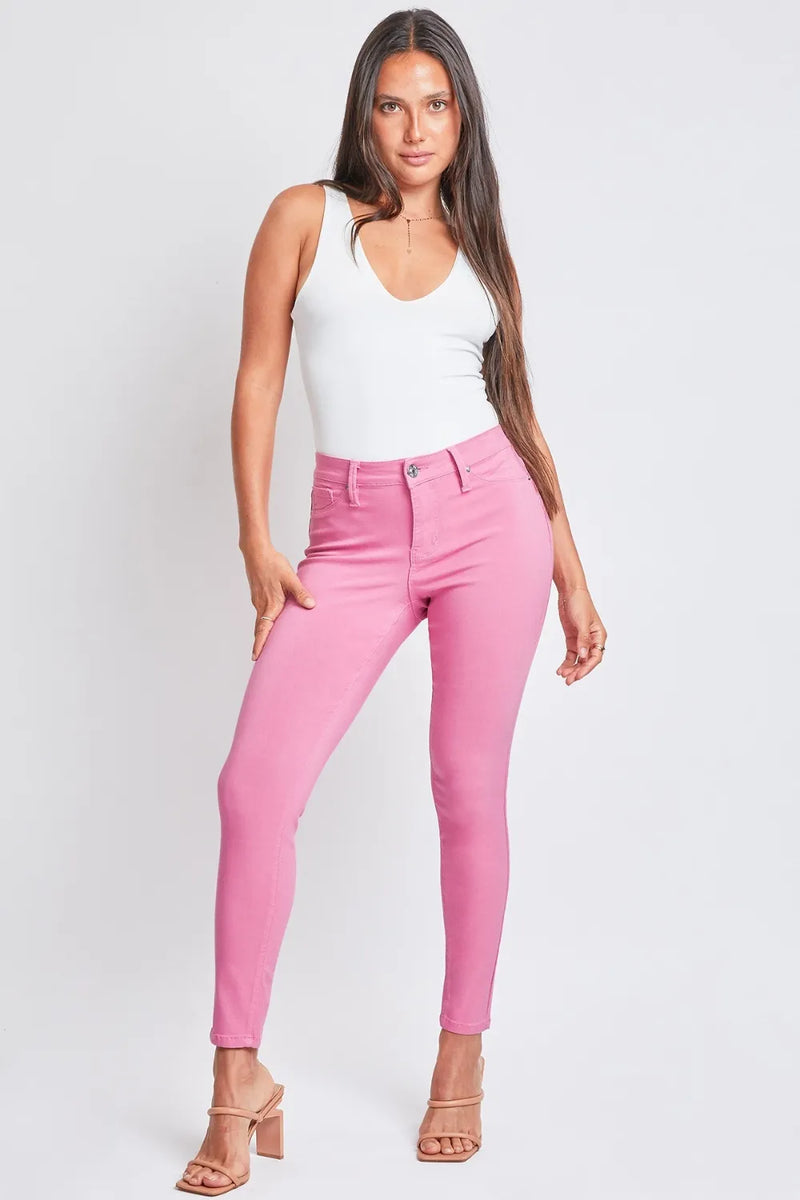 Hyperstretch Mid Rise Skinny Pants