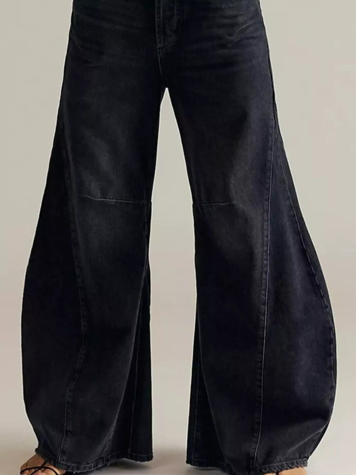 Washed Wide Leg Jeans, view 11