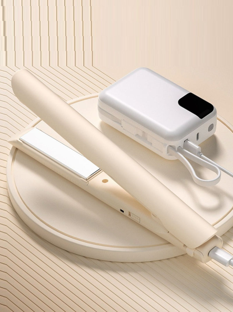 Cordless hair straightener front view