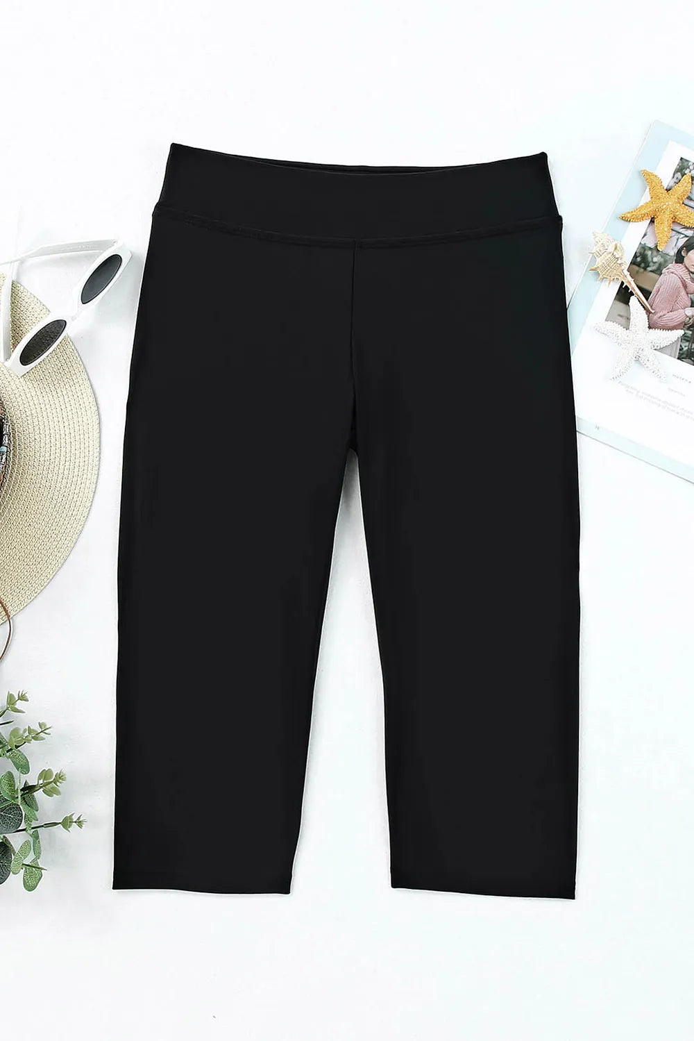 High Waist Swim Shorts - Fashorio