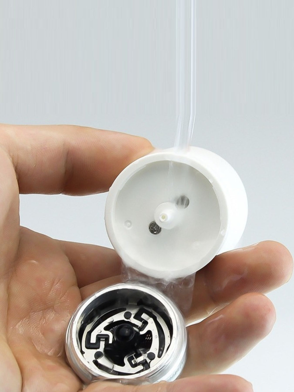 Epilator protective cap detail