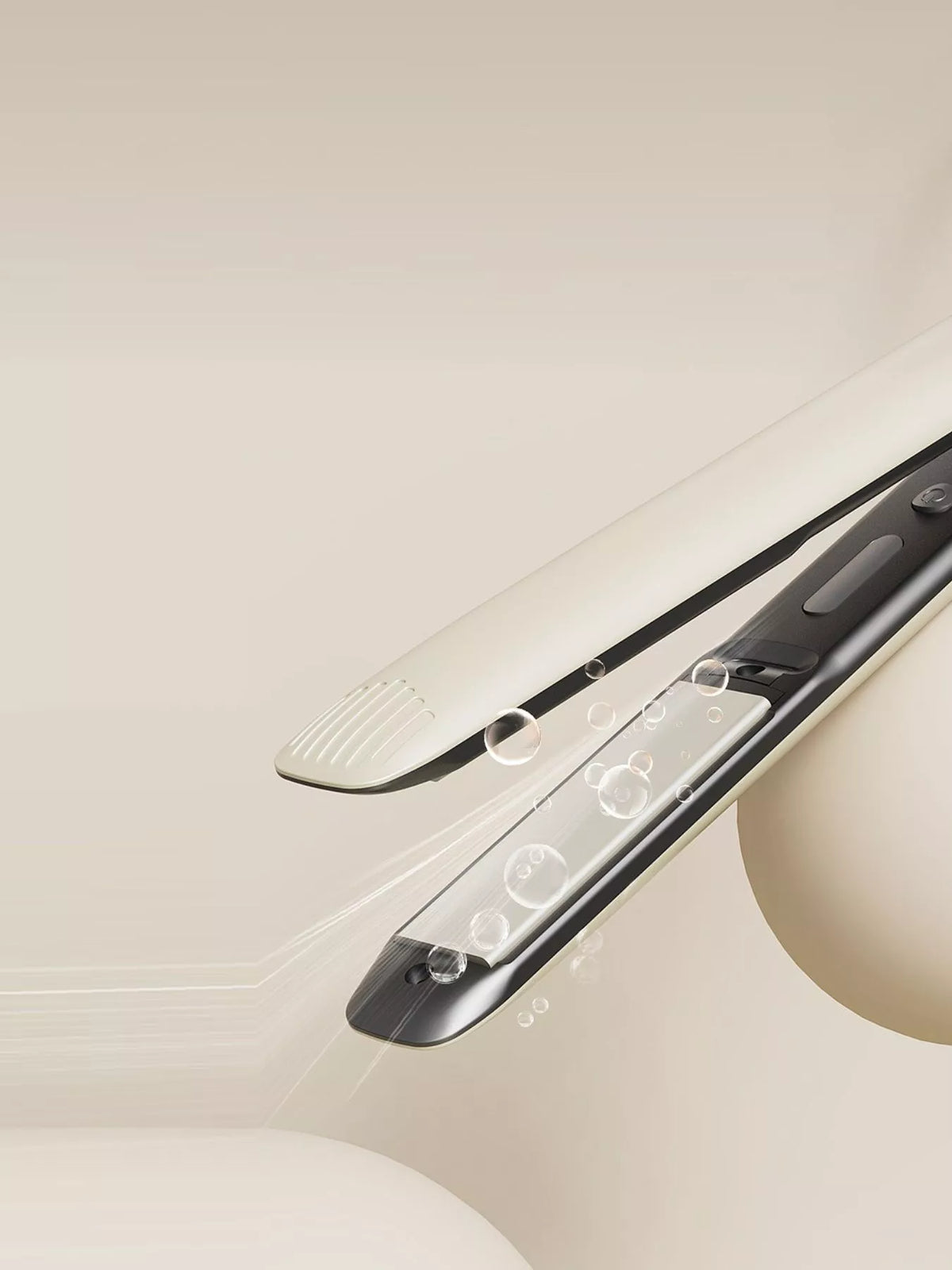 Straightener temperature control detail