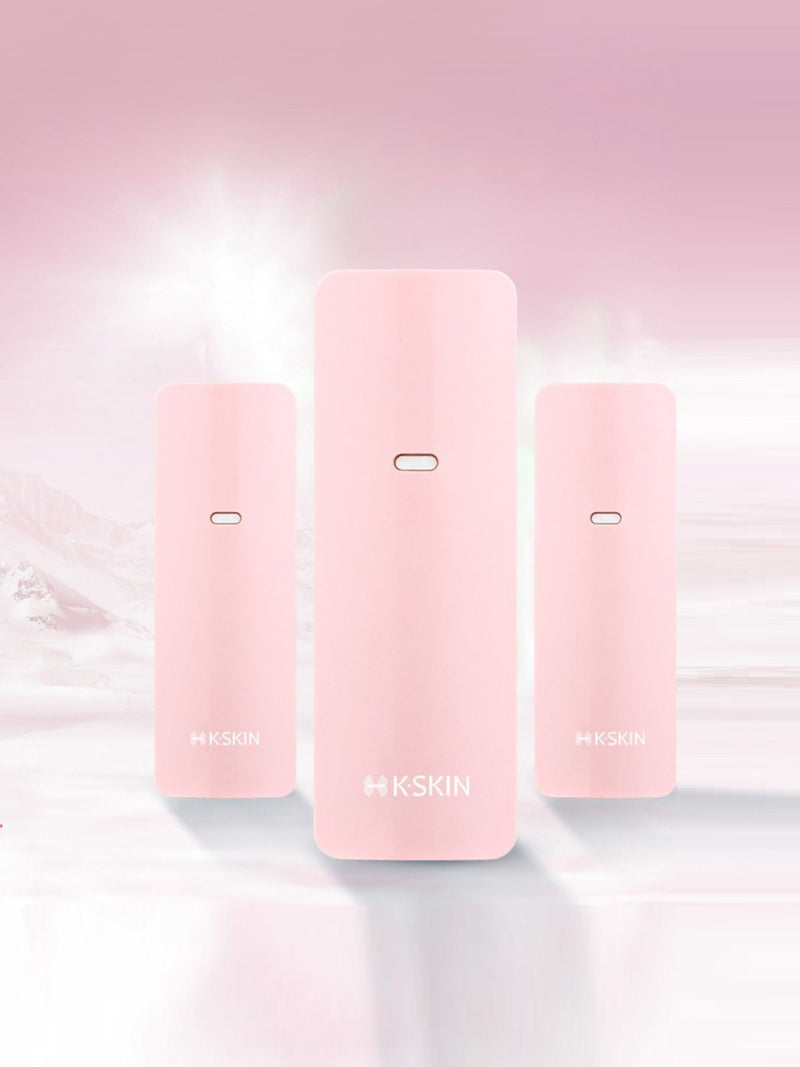 Portable facial beauty device full view