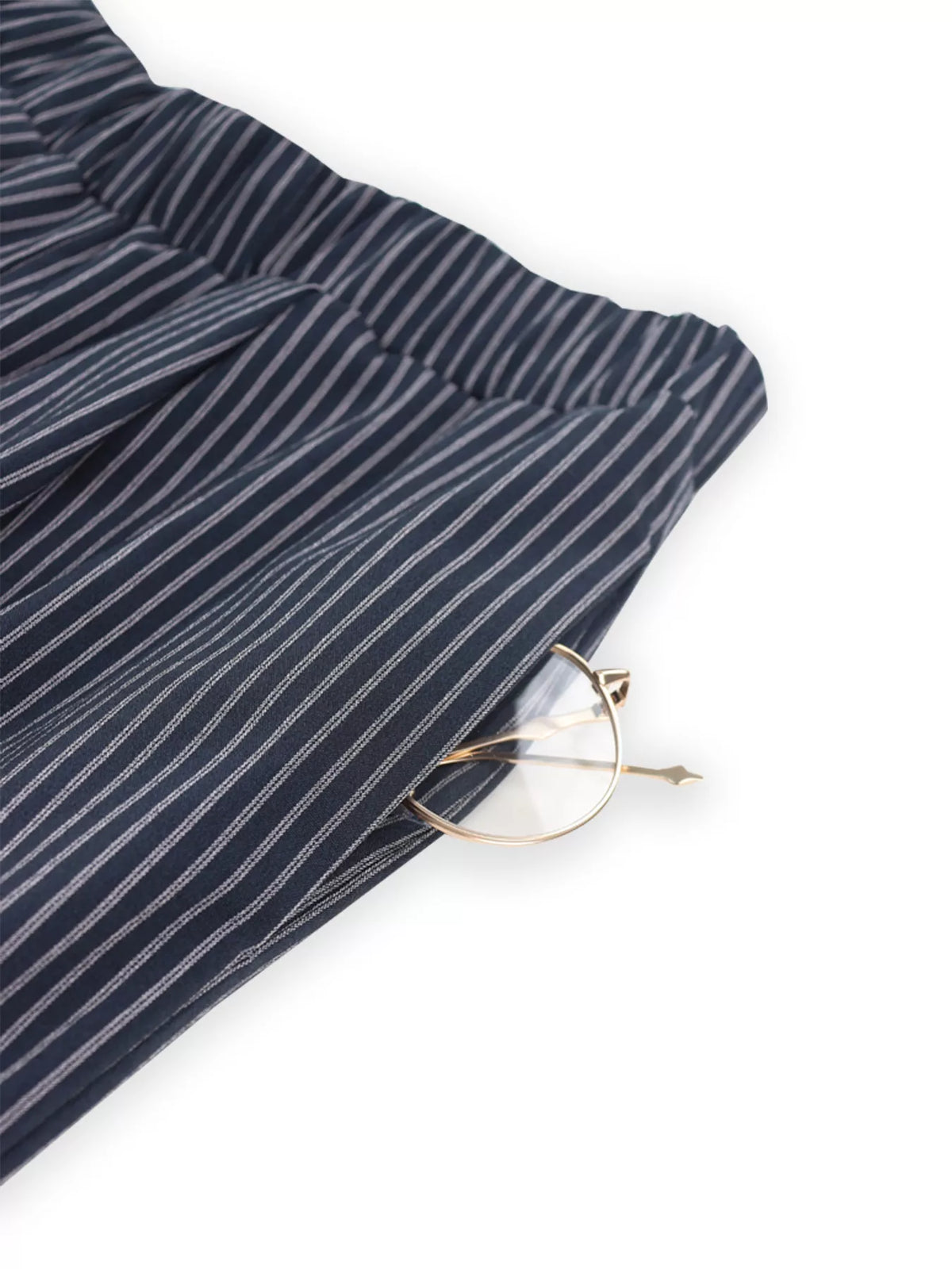 Striped Sleeveless Top and Wide Leg Pants Set, view 16