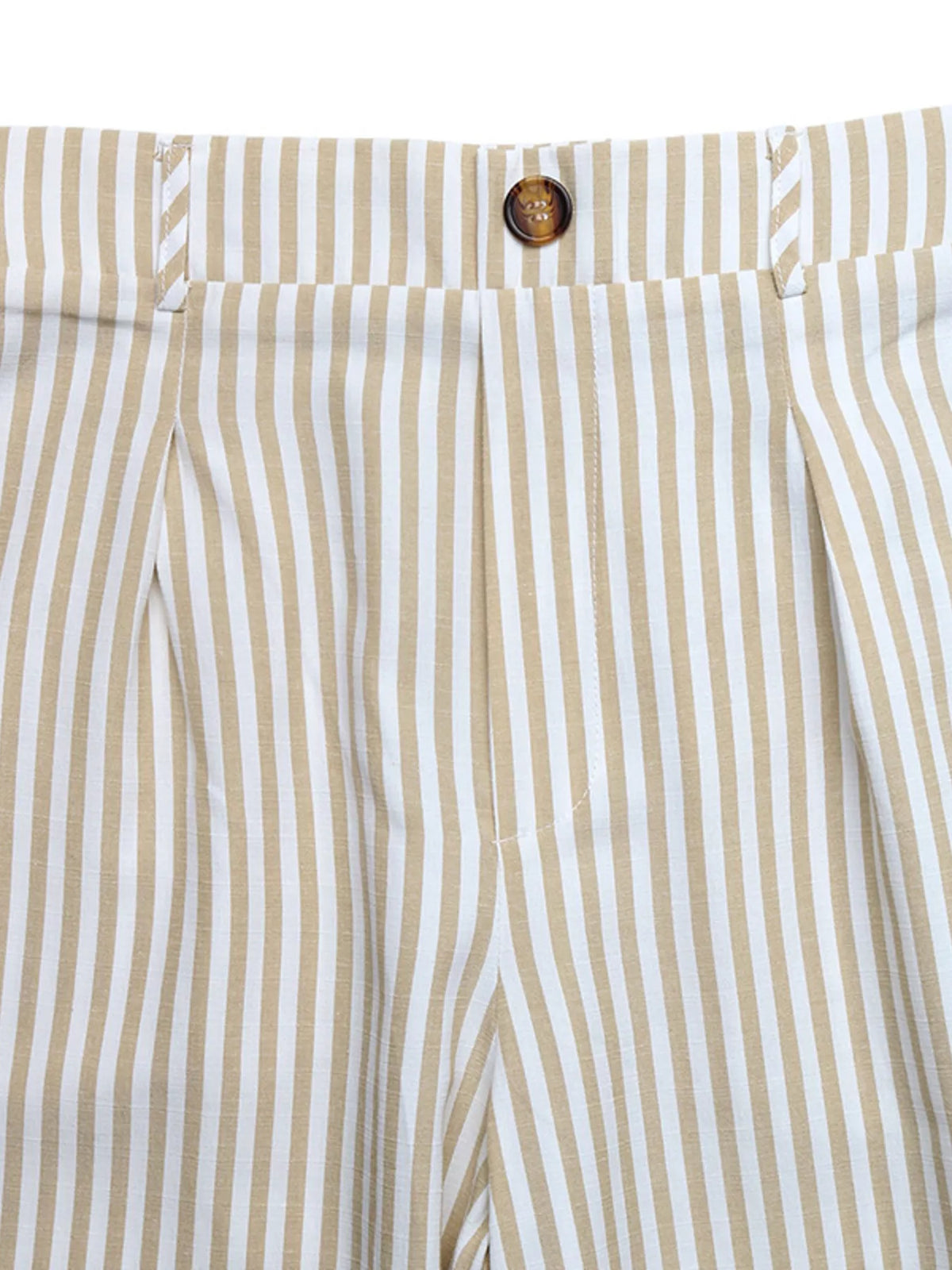 Stripe pattern fabric close up