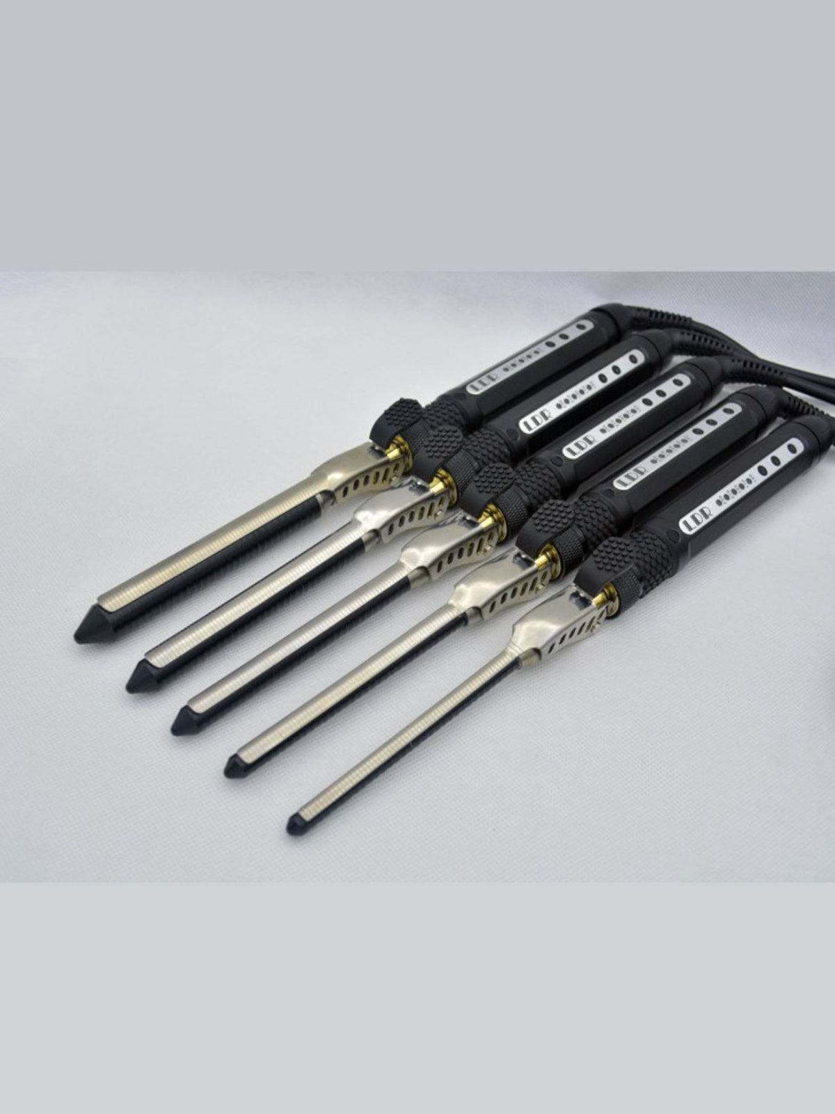 Curling iron barrel size comparison