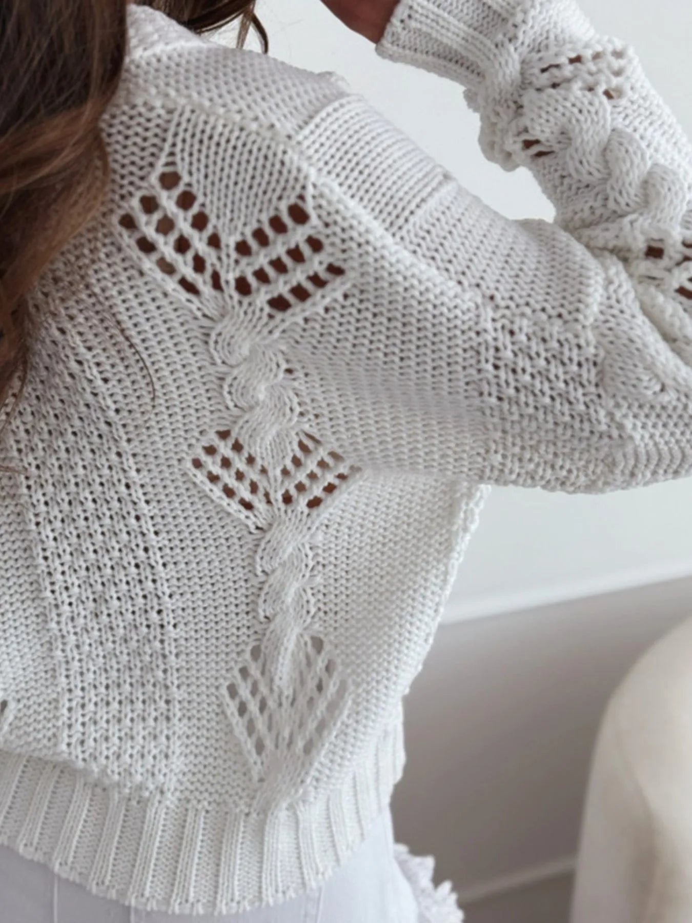 Button Up V-Neck Cardigan - Fashorio