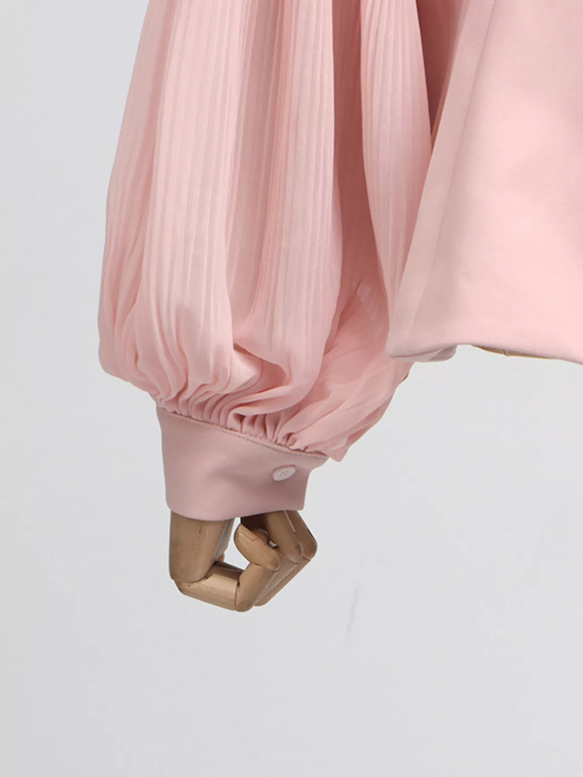 Frill Lapel Collar Top and Pleated Skirt Set, view 15