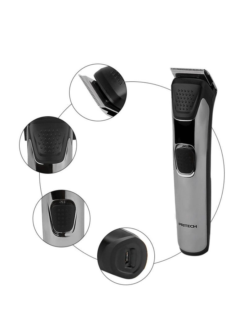Gray electric hair clipper main view