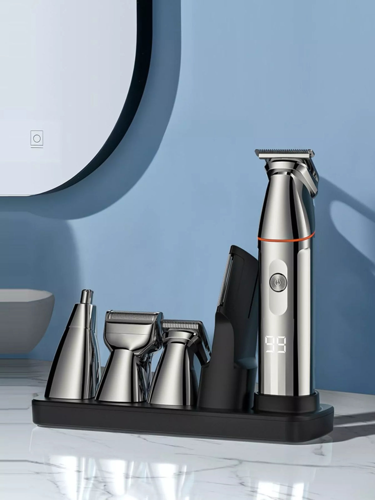 Waterproof clipper body detail