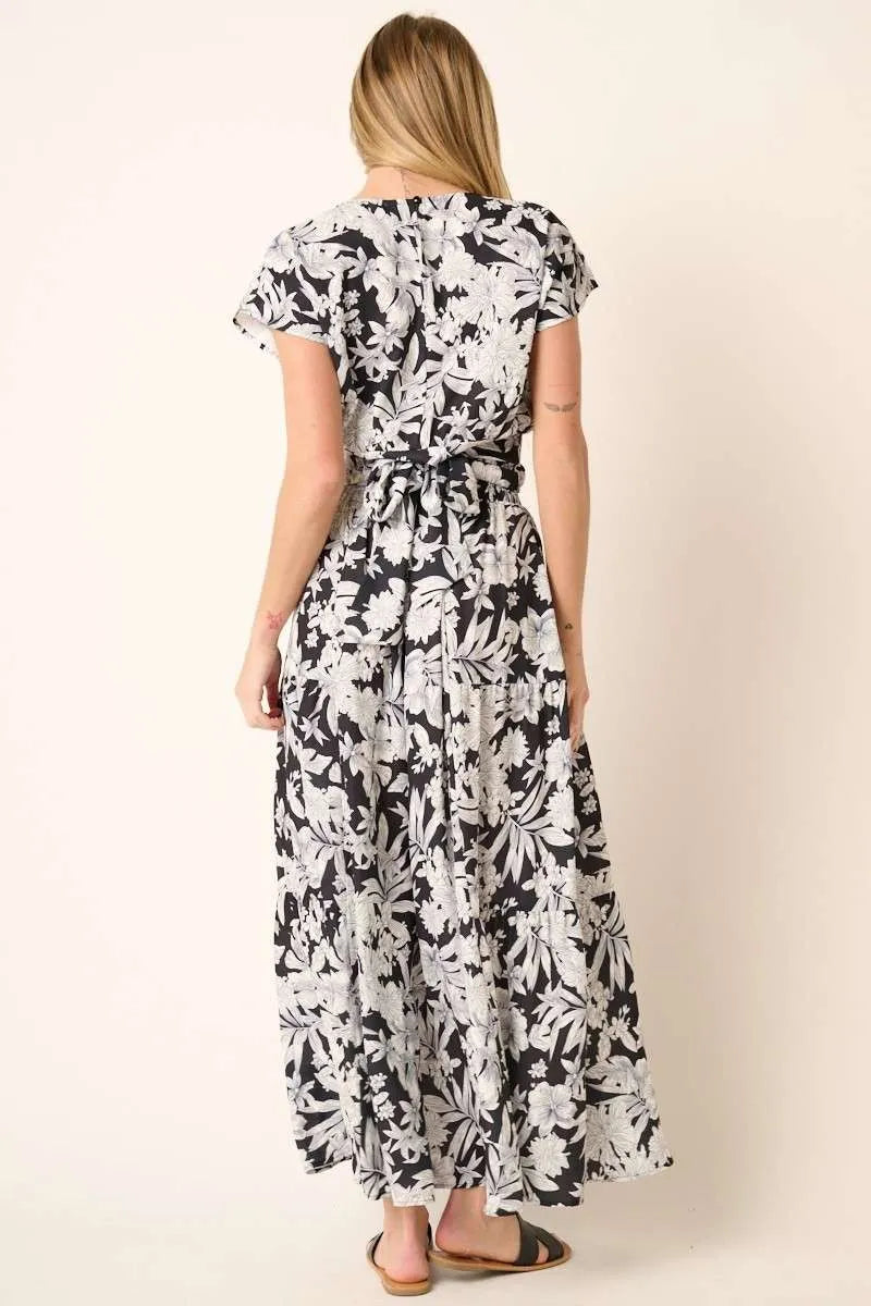 Mittoshop Tropical Print Top and Skirt Set - Fashorio