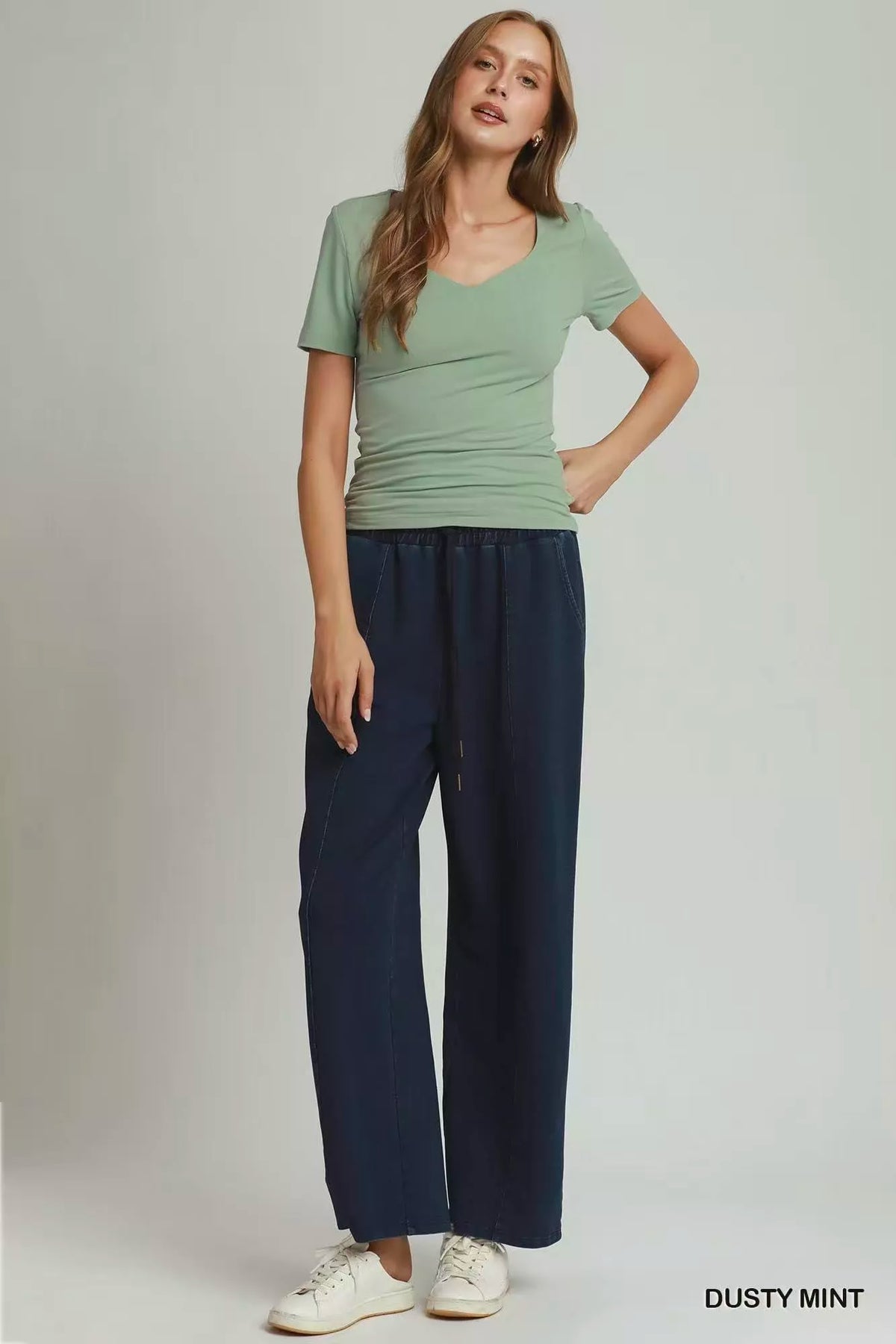 Back view of sweetheart neck top