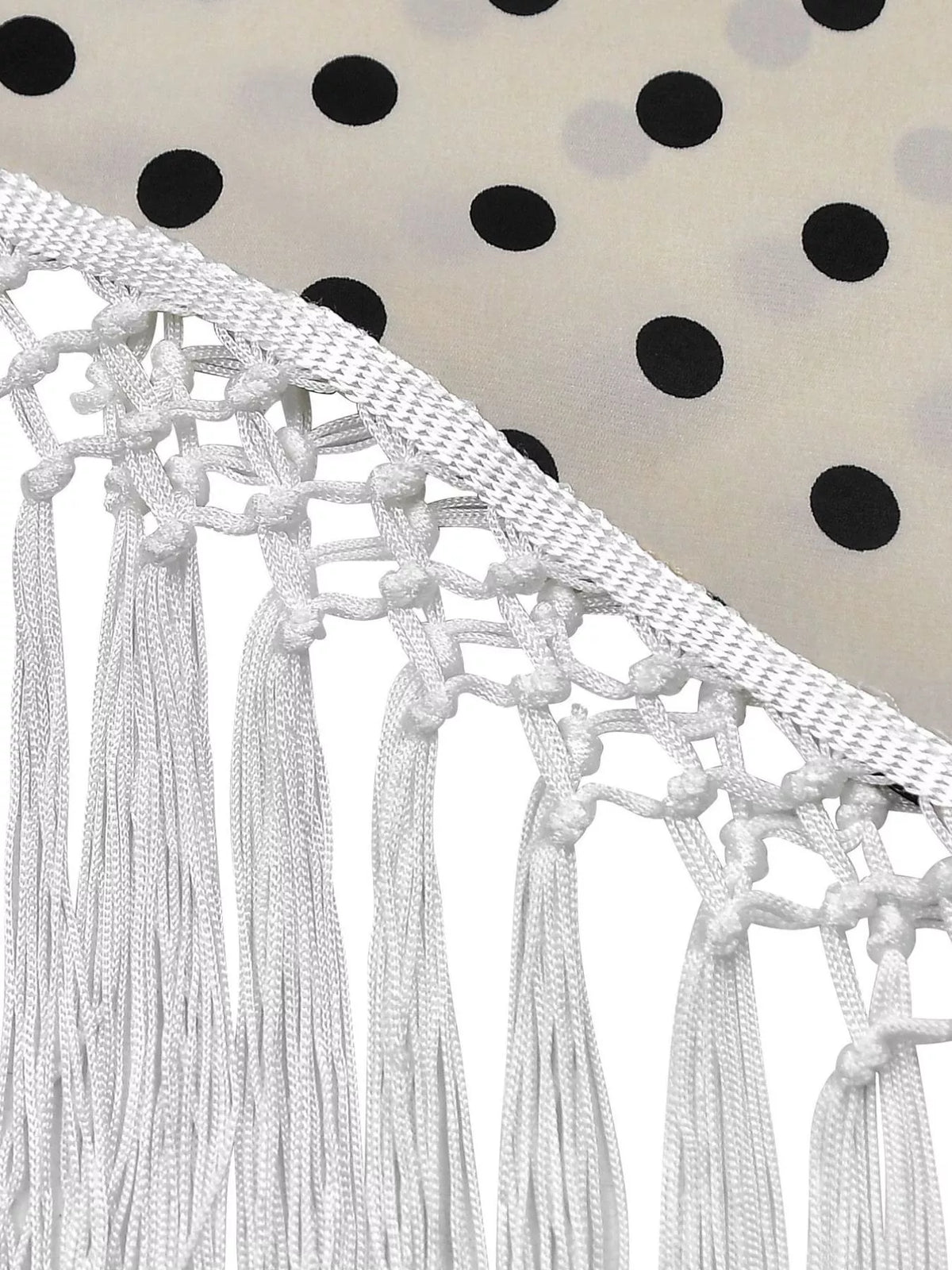 Fringe pants set movement close up