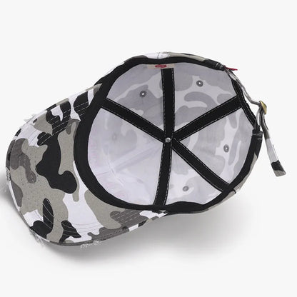 Letter Adjustable Cotton Baseball Cap - Fashorio