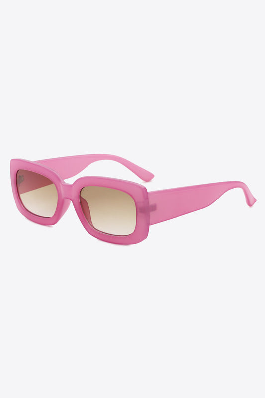 Polycarbonate Frame Rectangle Sunglasses - Fashorio