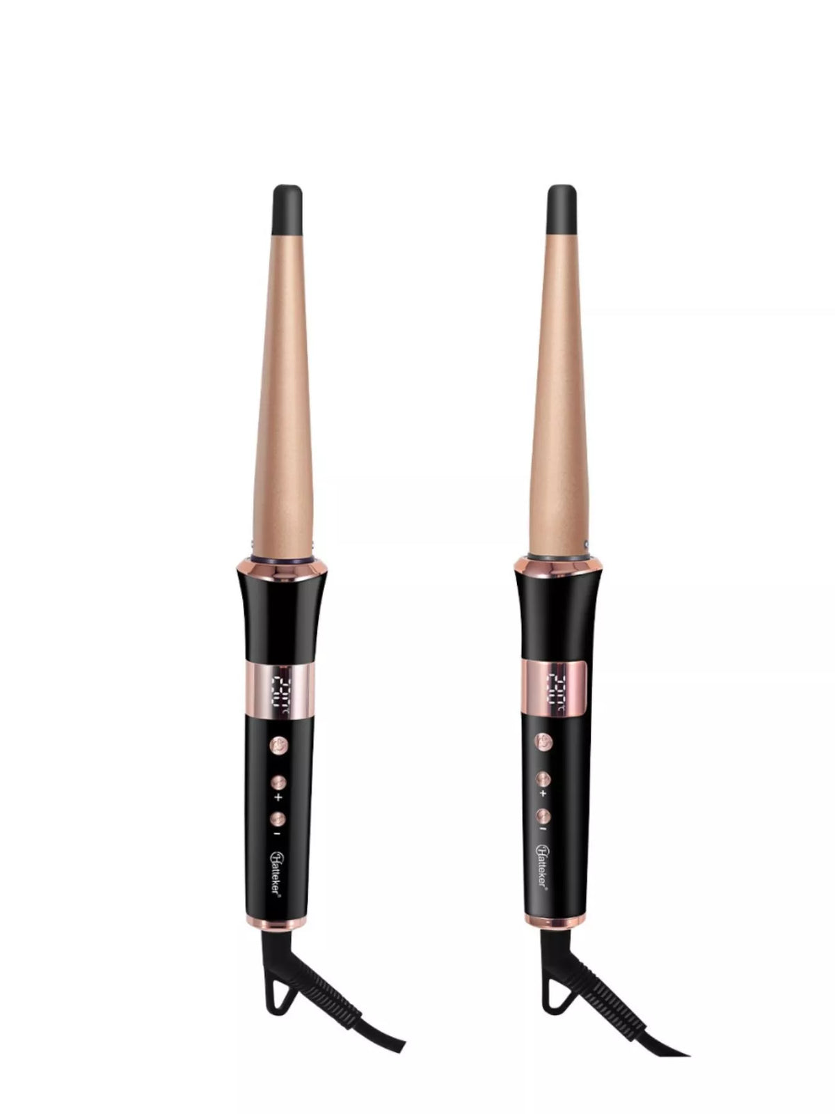 Curling iron control detail