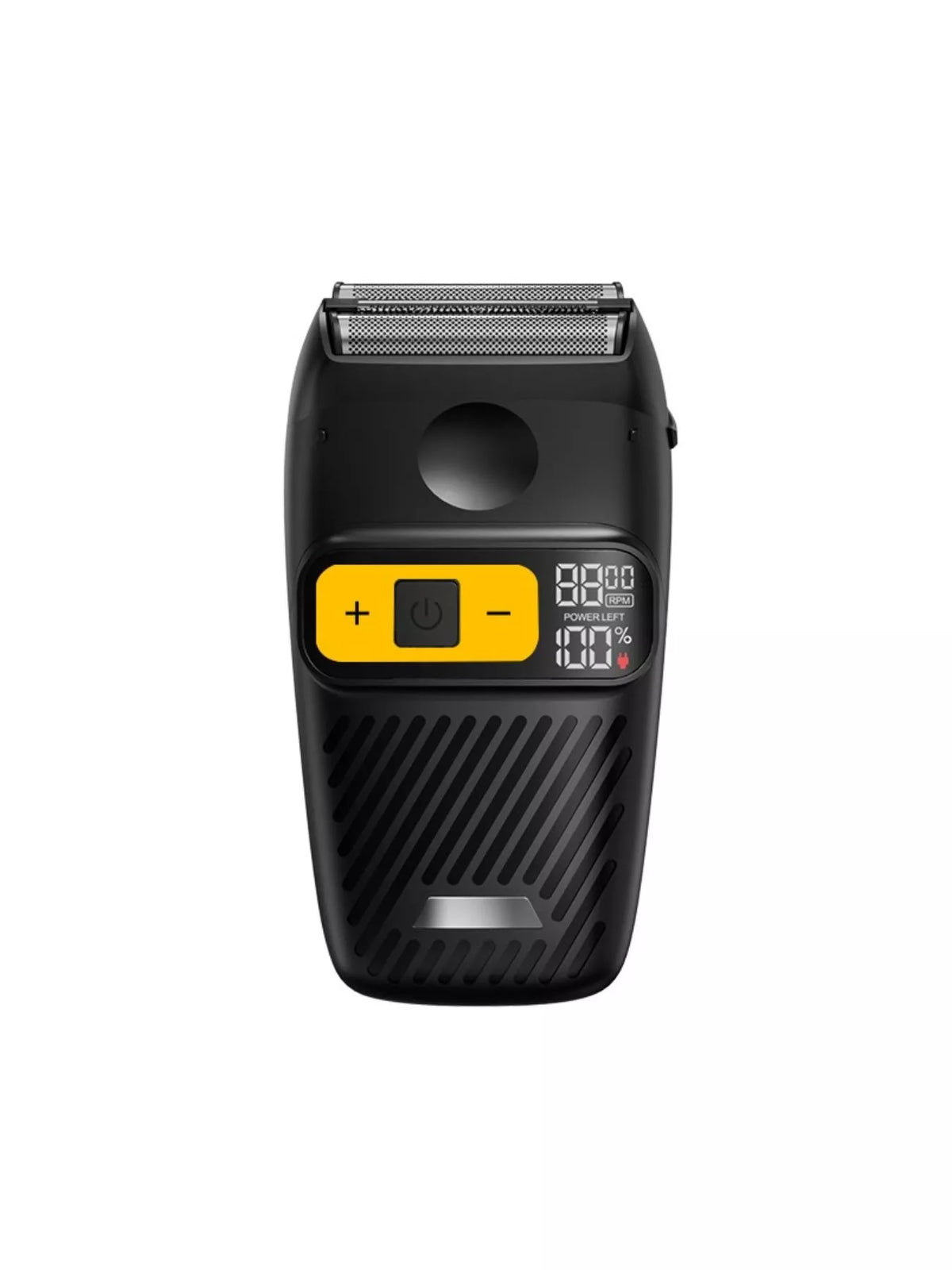 Rechargeable shaver side profile