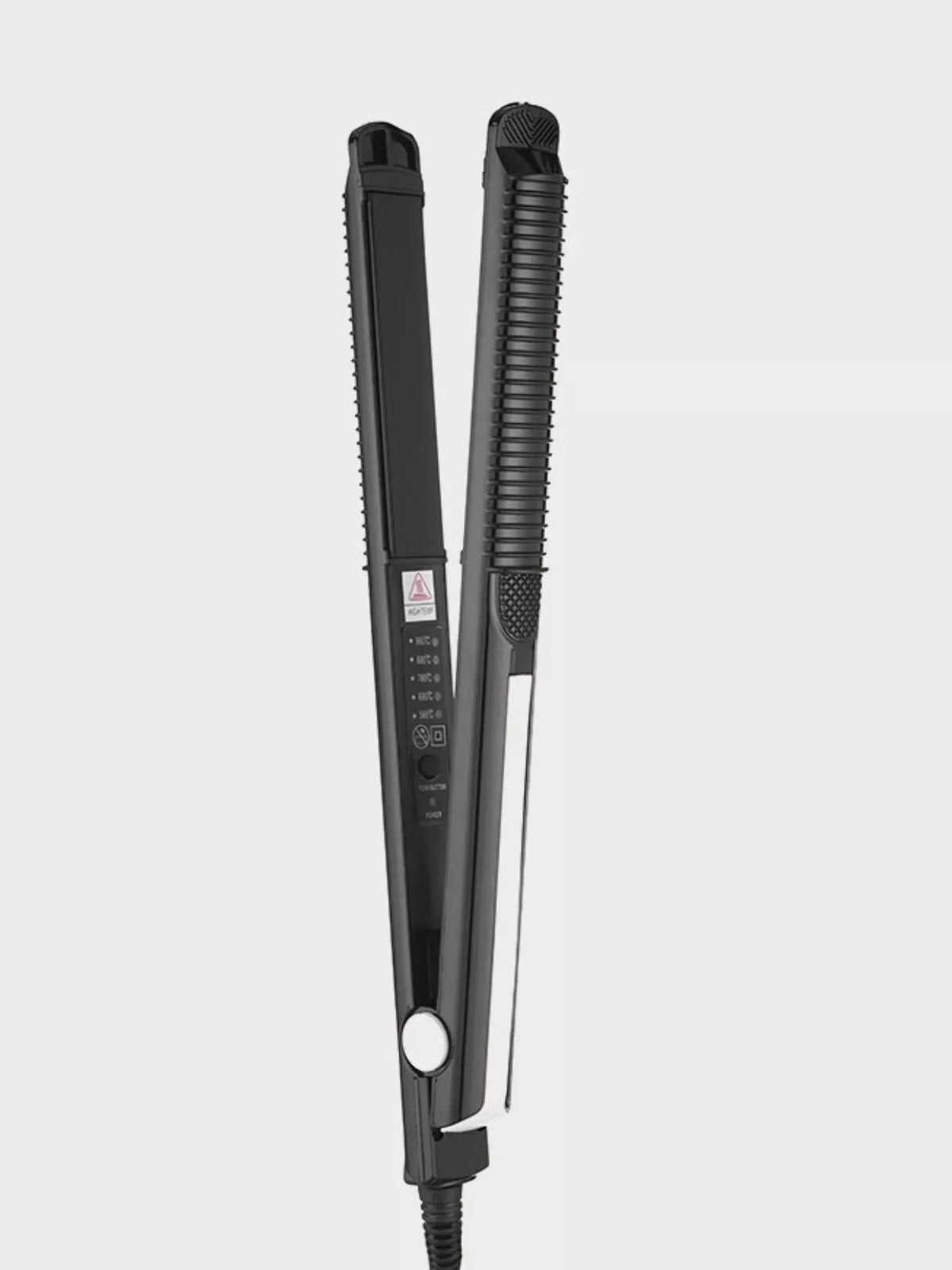 Styler straightening sleek hair