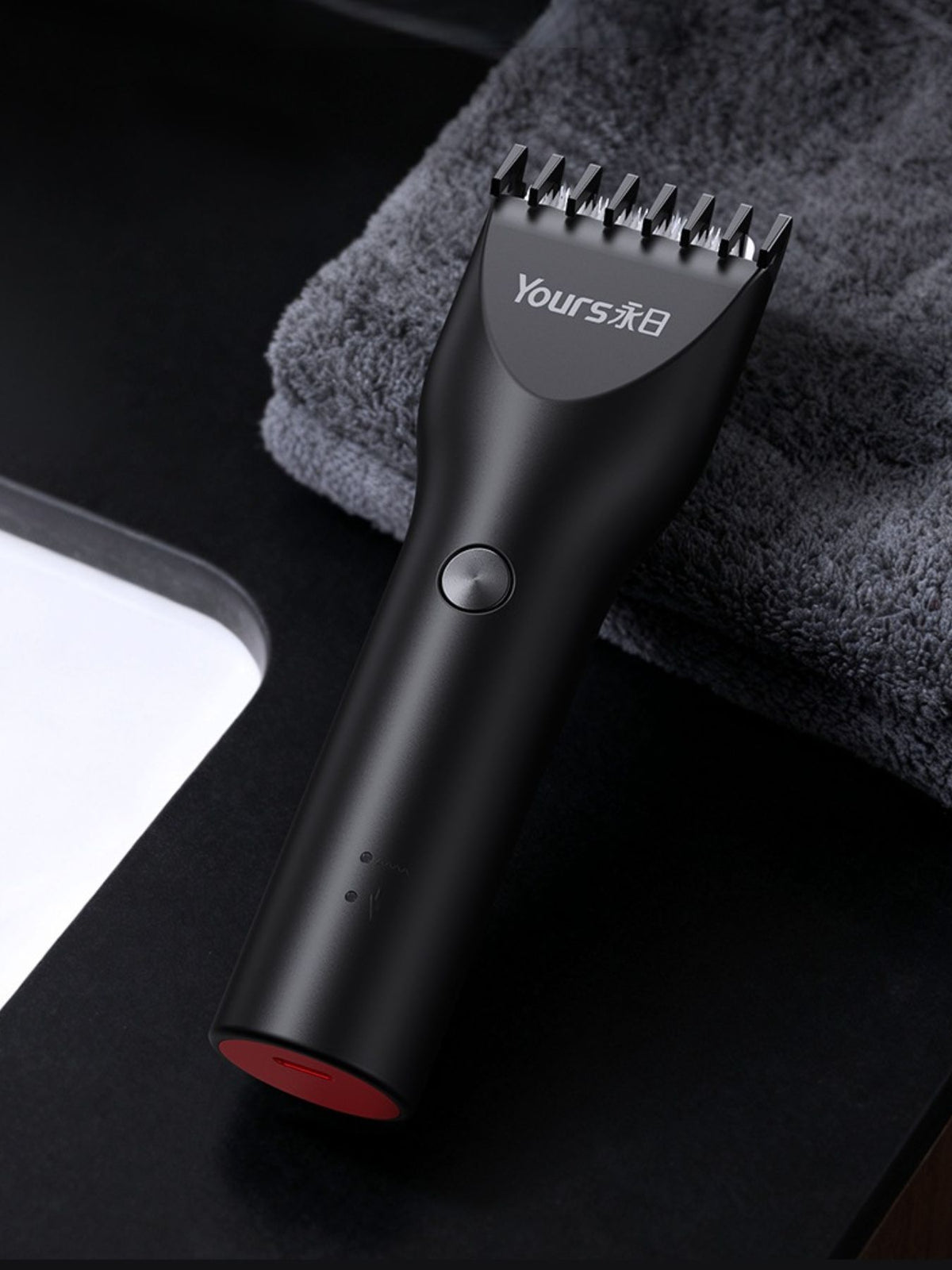 Clipper being used for a haircut