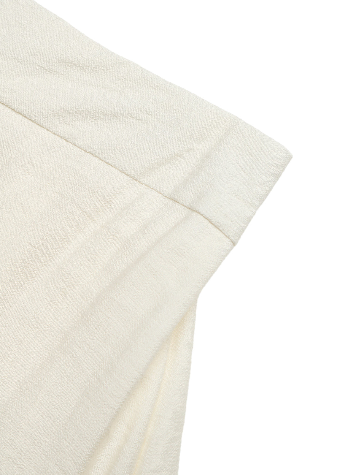Viscose blend fabric texture detail
