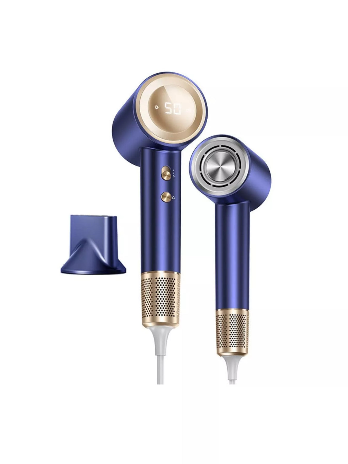 Constant temperature high speed hair dryer front view