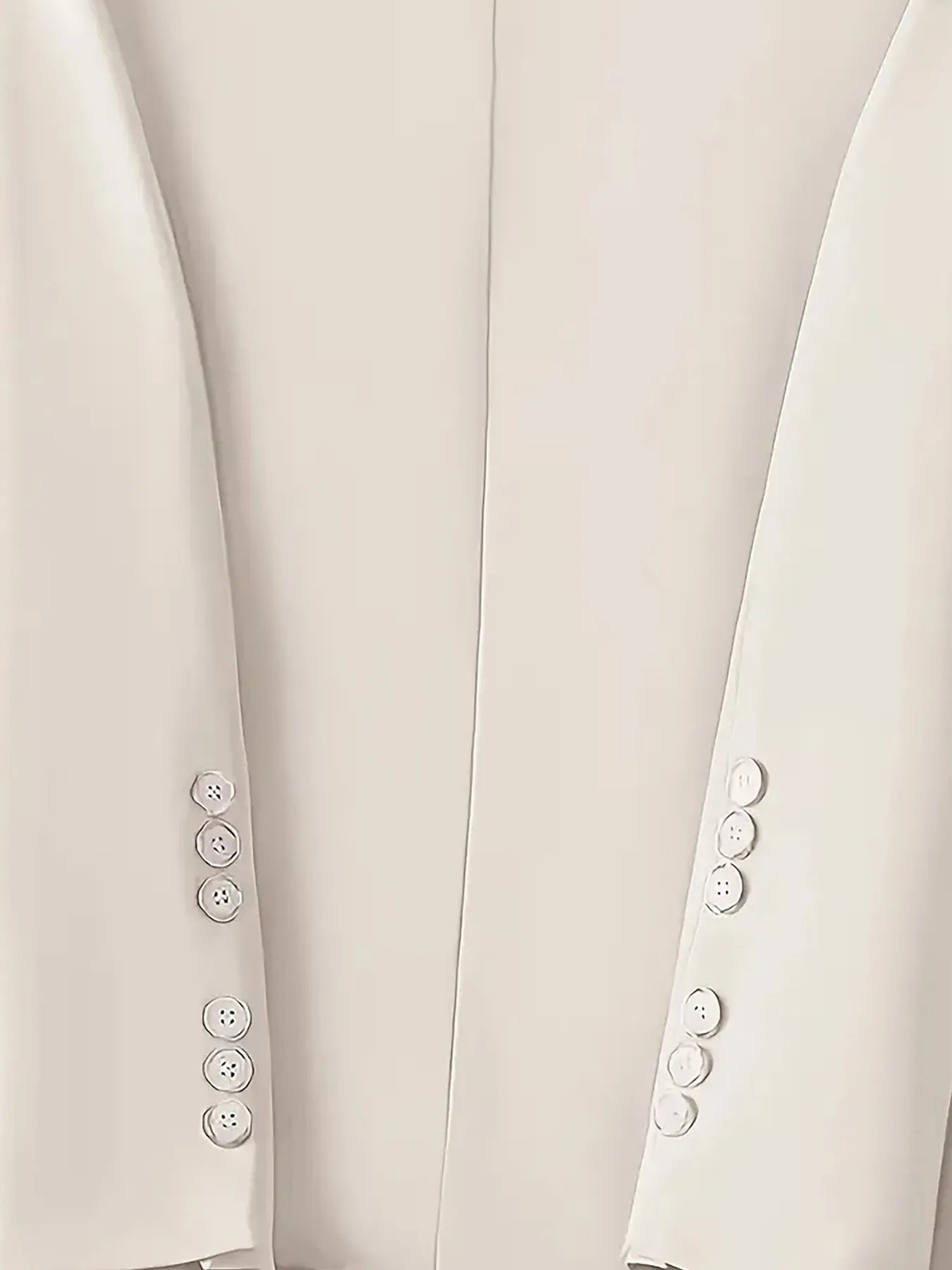 Single-Button Long Sleeve Blazer - Fashorio