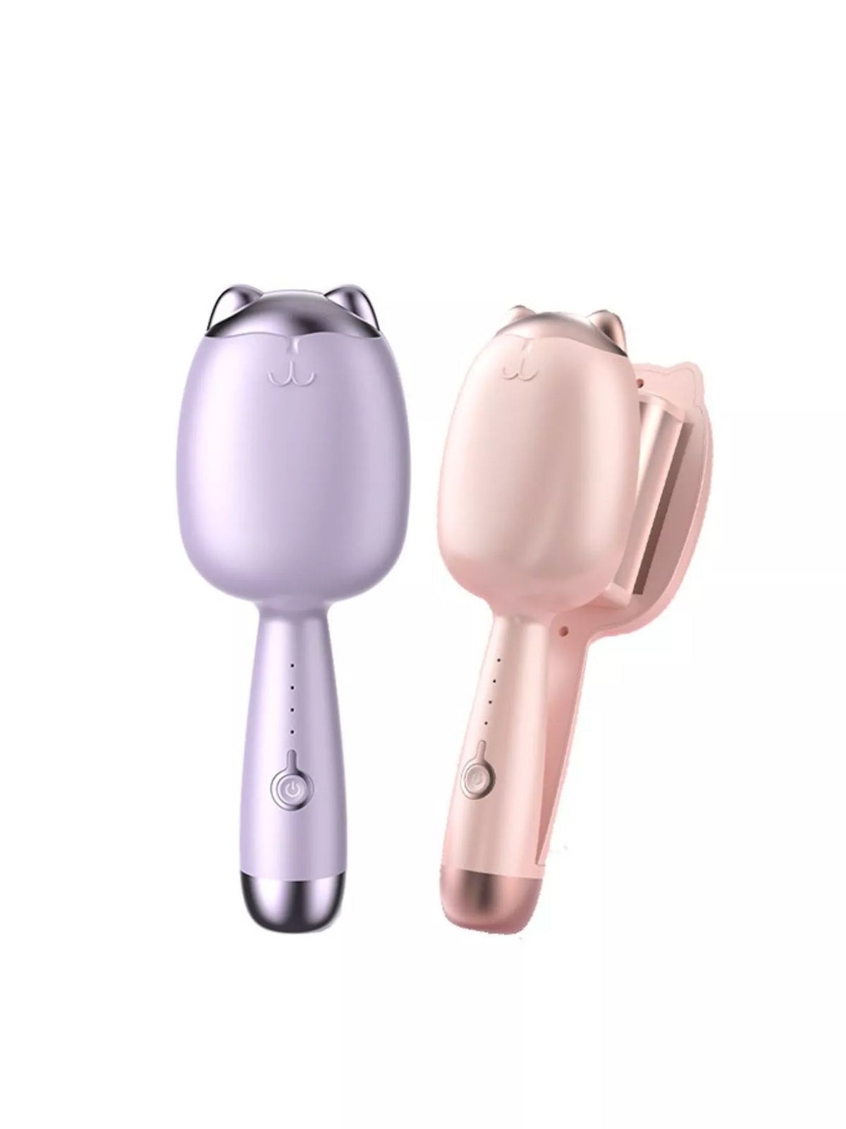 Cat shaped curling iron packaging