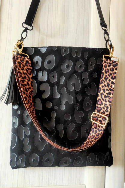 Adored PU Leather Shoulder Bag with Tassel - Fashorio