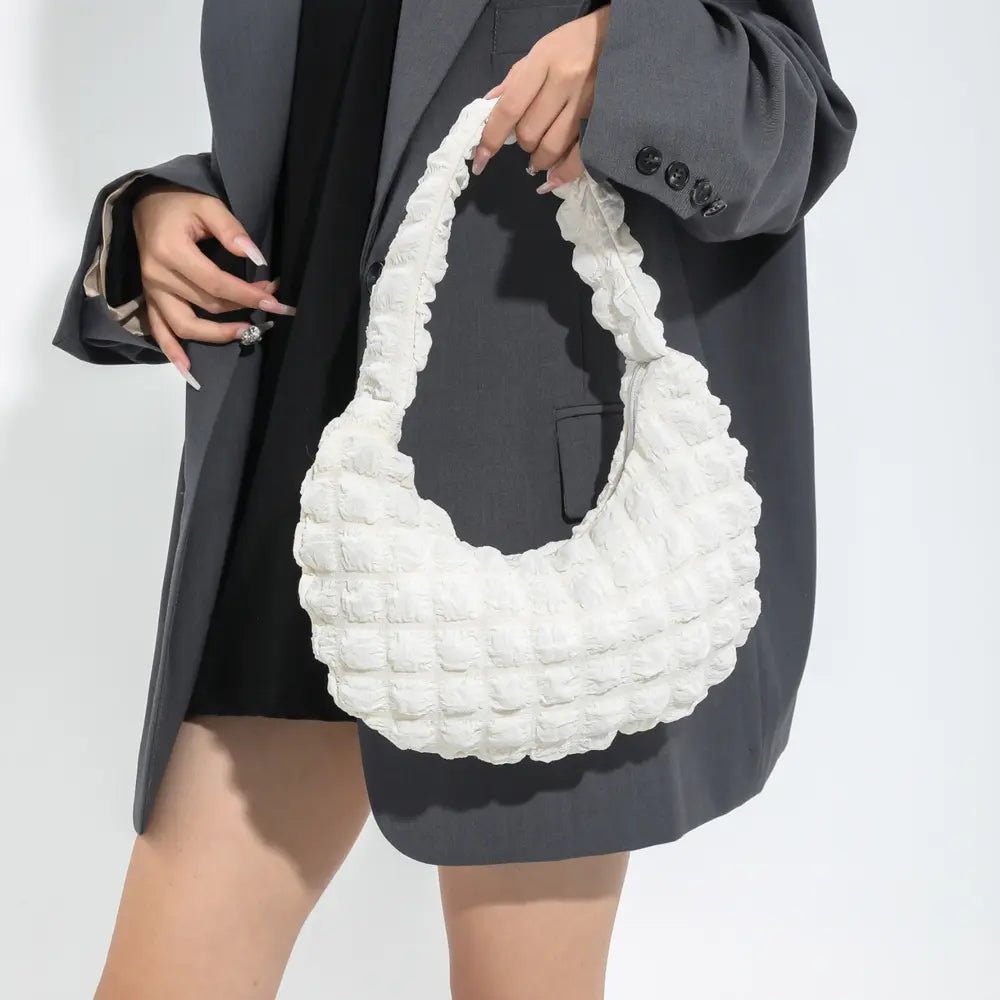 Small Texture Handbag - Fashorio
