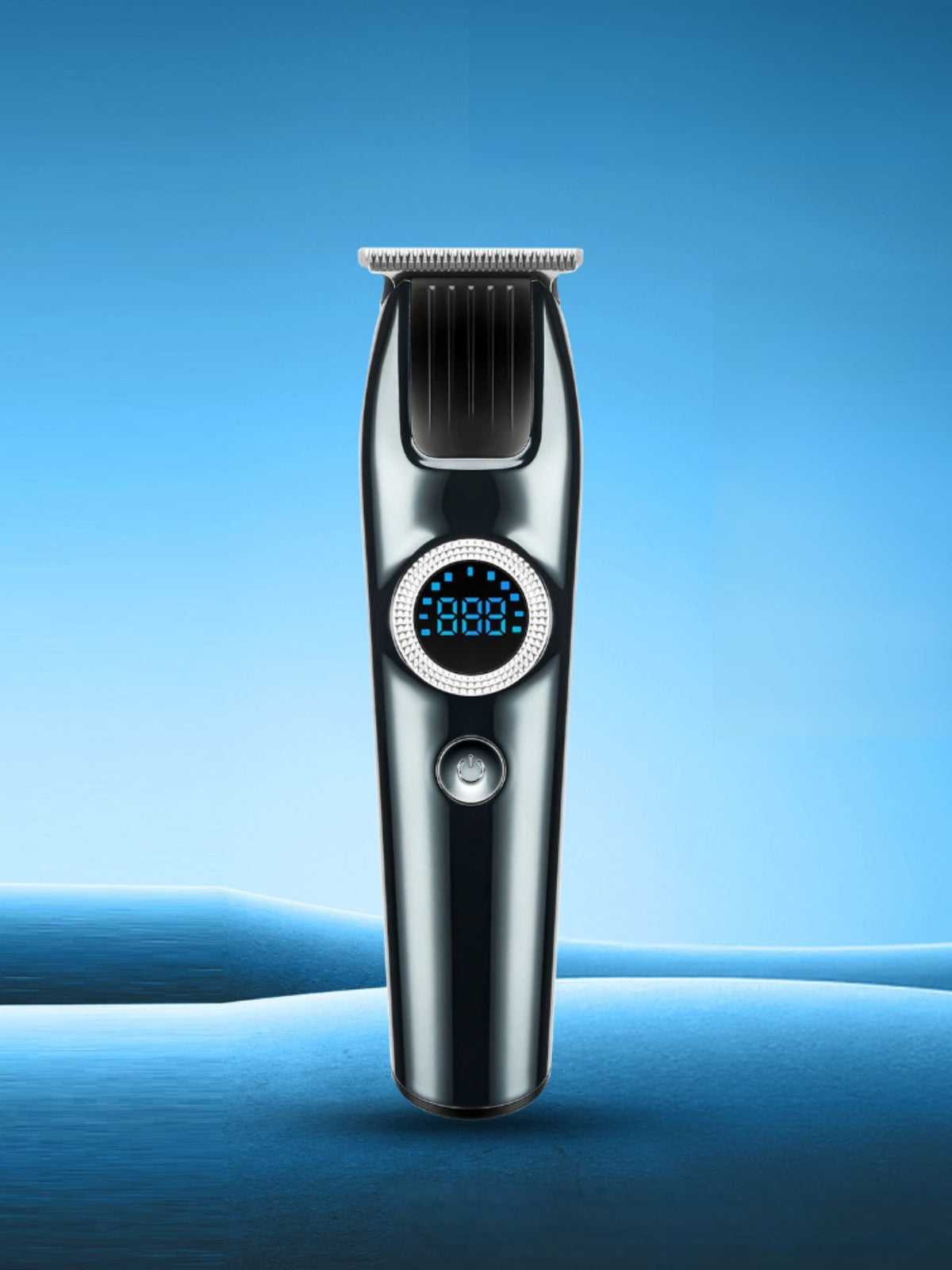 Hair clipper blade close up